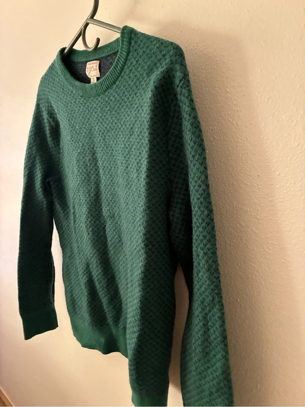Men's Banana Republic- Rugged Merino Green/Blue Sweater